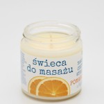 Świeca do masażu. Pomarańcza 120ml