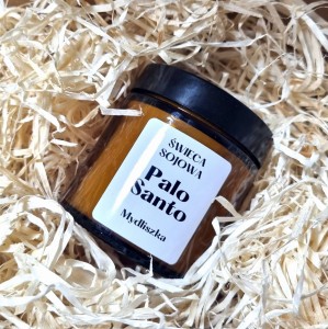 Świeca sojowa.  Palo Santo