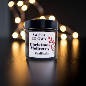 Świeca sojowa. Christmas Mulberry
